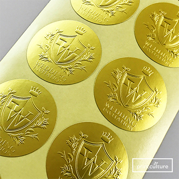 Gold Paper Stickers